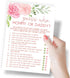 Printed Party Baby Shower Game, Guess Who Mommy or Daddy, Floral, 50 Cards...