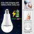Rechargeable Light Bulbs 9W,Battery Operated Powered LED Light Bulb 600Lumen 3000K Warm White for Power Outage,Camping,Outdoor Activity,Hurricane,...