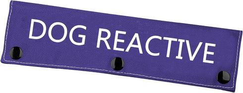 Dog Reactive Leash Sleeve Nervous Dog Leash Wrap Reactive Dog Patch (Dog Reactive)...