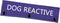 Dog Reactive Leash Sleeve Nervous Dog Leash Wrap Reactive Dog Patch (Dog Reactive)...