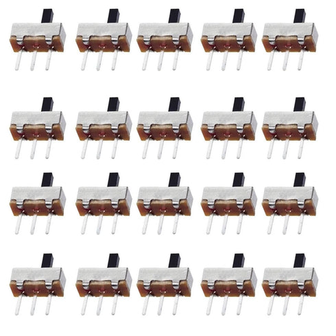 Toggle Switch Vertical Slide Switch SS-12D00 (1P2T) 20PCS...