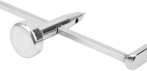 Dry Wall Circle Cutter, Stainless Steel Drywall Circle Hole Cutter Steel Shaft Plasterboard Saw Adjustable Pivot Point Drywalls Tools for Cutting ...