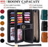 Women Leather Wallet Crossbody Bag Shoulder Bag Double Zipper Mobile Phone Purse Bag with Shoulder Strap...