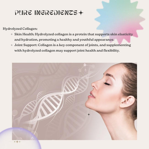 Radiant Beauty+ 200mg Hydrolyzed Collagen Gummy, Hair Skin and Nails, Biotin 2500mcg, Vitamin C, Vitamin E, Lemon Drop Flavor, 60 Count...