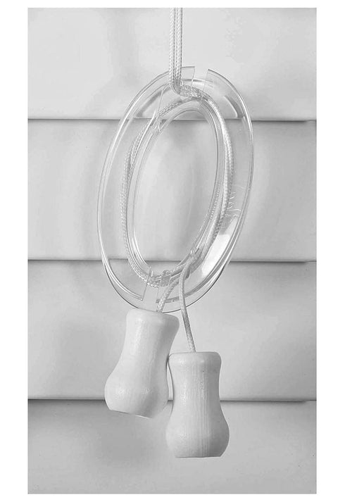 Blind Cord Winder - No Wall Damage Safety Blind Cord Wrap Cleat Alternative (Clear, 2 - Pack)...