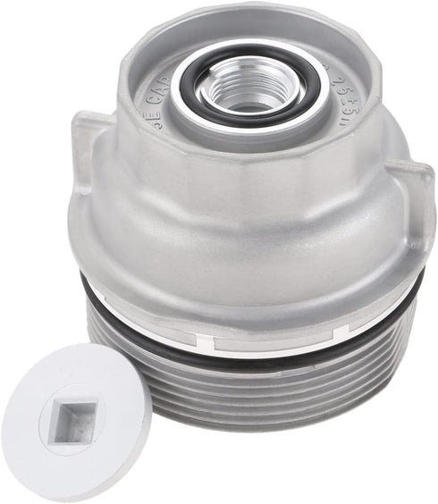 Oil Filter Housing Cap Assembly 15620-31060 Compatible with Toyota 4Runner Avalon Camry Fj Cruiser Highlander RAV4 Sienna Tacoma Tundra Venza Repl...