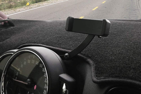 iJDMTOY Behind Tachometer Mount Smart Phone GPS Mounting Holder Kit Compatible with Mini Cooper Gen2 R55 R56 R60 R61 (360-Degree Rotatable)......