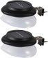Solar Gutter Lights Outdoor, 9 LED, Super Bright, Waterproof, Wireless Security for Garden, Wall, Yard, Deck...
