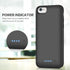 Battery Case for iPhone 6s/6/8/7/SE(2020/2022),Upgraded HETP 6000mAh Rechargeable Charging Case External Battery Pack Charger Case for iPhone 8/7/...
