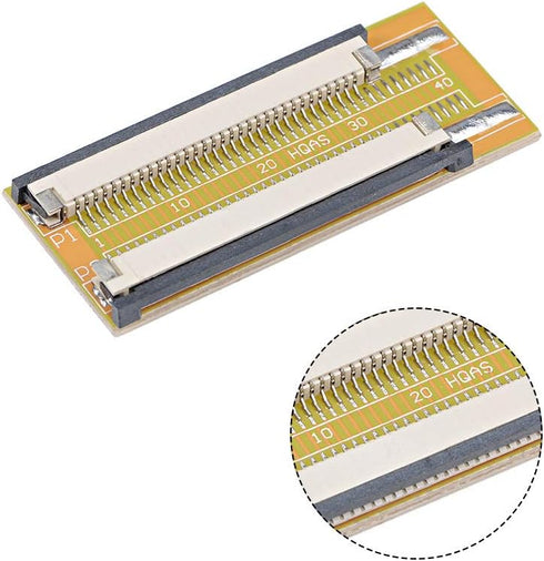 uxcell 1.0mm Pitch 32 Pin to 32 Pin Extension Connector Adapter for FFC FPC Cable Extend Zip HDD...