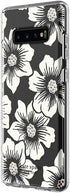 Kate Spade Defensive Hardshell Case for Galaxy S10 Plus - Hollyhock Cream/Clear...