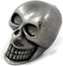 Bezelry 12 Pieces Small Skull Gray Silver Buttons. 16mmX10mm. (Gray Silver)...