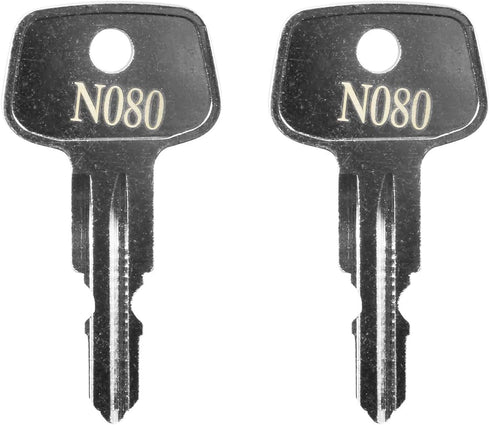 Key for Thule Key Replacement,for Roof Racks, Carriers, Crossbars Key etc,(Codes N080)...