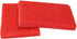 uxcell 5pcs Scouring Pad Non-Scratch Scouring Sponge Scrub Pads 6"x4" for Scouring Kitchen, Dishwashing, Red...