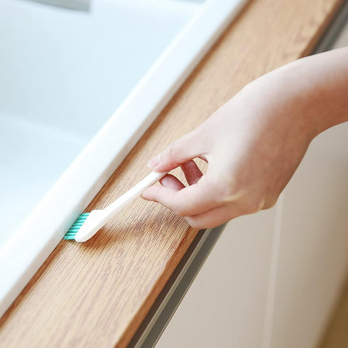 Small Cleaning Brushes for Household Cleaning Deep Detail Crevice Cleaning Tool Kit Tiny Scrub Cleaner Brush for Small Holes Corner Space Gaps Key...