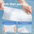 Face Towels Disposable Clean Face Towels, Cotton Makeup Remover Face Wipes, Disposable Large Facial Towels, Facial Cleansing Wipes for Sensitive S...