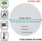 LadayPoa 10Pcs 12 inch Reusable Round Silicone Steamer Liners Non-stick Silicone Steamer Mesh Mat Pad Dim Sum Mesh for Home Kitchen or Restaurant...