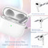 AirPods 3rd Generation Case Cover with Cleaning Kit, Full Drop Protection Cover with Lanyard, Youthful Macaroon Color for Airpods 3rd Generation C...