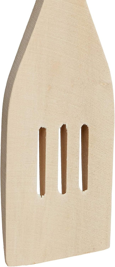 7 Piece Organic Wood Utensil Set, Spatula and Spoons | Eco-friendly Safe Kitchen Cooking Tools...