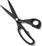 Damita 8.5" Heavy Duty Sewing Scissors - Black Titanium Coated, Premium Forged Fabric Scissors With TPR Grip Handles for Tailor, Leather, Dressmak...