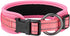 EXCELLENT ELITE SPANKER Classic Dog Collar PU Material Pet Collar with Buckle Adjustable for Small Medium Large Dogs Walking Training Black Red Bl...