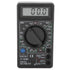 Black DT830D Auto Ranging Digital Multimeter, Continuity Ohm Digital Multimeter, for Transistor Testing Diode Testing Continuity Measurement Buzze...