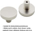 2 Pack Cabinet Knobs, Mushroom Round Zinc Alloy Dresser Drawer Closet Wardrobe Bookcase Pulls Handles, Modern Copper Kitchen Bathroom Bedroom Furn...