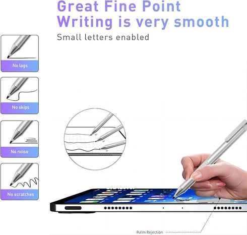 Stylus Pen for Dell 7420/5591/5490 2-in-1, for Dell 2-in-1 Latitude 9520/9510/7420/7410, XPS 9310/7390, Precision 5530 (Check The Compatible List ...