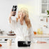 Selfie Light for iPhone 15 Case with LED Built-in Light-Up Fill Light Rechargeable for TIK Tok/Stream/Makeup/Live/Video- Selfie (2 Models, 3 Level...