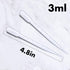 Plastic Beaker Set, 5 Sizes Low Form Measuring Graduated Griffin Polypropylene Beakers in 500 ml, 250 ml, 100 ml, 50 ml, 25 ml for Laboratory, & S...