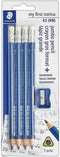 My First Norica Jumbo Triangular Pencils Pack of 4...