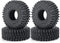4Pcs RC Tires Terrain Rubber Tires for 1/18 Tra-xxa Trx4m Axial SCX24 RC Crawler Car Upgrade...