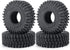 4Pcs RC Tires Terrain Rubber Tires for 1/18 Tra-xxa Trx4m Axial SCX24 RC Crawler Car Upgrade...
