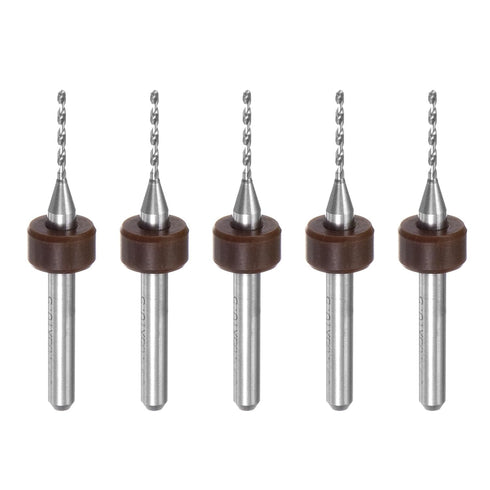 uxcell PCB Drill Bits 1.05mm Tungsten Carbide Rotary Tool Jewelry CNC Engraving Print Circuit Board Micro Drill Bits 1/8 Inch Shank 5 Pcs...