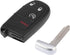 X AUTOHAUX Keyless Entry Remote Car Key Fob 433Mhz 4 Buttons M3N-40821302 for Dodge Journey 2011-2020...