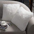 NordECO HOME Luxury Soft Faux Fur Fleece Cushion Cover Pillowcase Spring Decorative Throw Pillows Covers, No Pillow Insert, 18" x 18" Inch, White,...