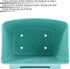 6 Pack Hanging Cup Holders for Rolling Carts, Teal, 2.4in x 3.5in x 4.5in...