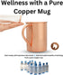 Copper Mules PURE Copper Mug RAW Copper Interior Ideal for Ayurvedic Health Benefits and Moscow Mules - Straight Smooth Finish - Authentic and Str...