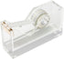 russell+hazel Acrylic Tape Dispenser, Clear with Gold-Toned Hardware, 1-13/16” x 6” x 3-3/8” (31734)...