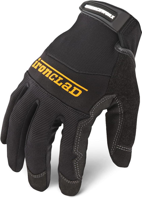 Ironclad WWX2-03-M Wrenchworx Glove with Oil & Gas Resistant Palms, Medium , Black...