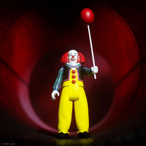 Super7 IT Pennywise (Clown) - 3.75" IT Action Figure with Accessory Classic Horror Collectibles and Retro Toys...