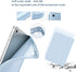 Fullgaden iPad Case - Ultra Slim Lightweight Smart Shell Stand Cover with Translucent Frosted Back (Auto Wake/Sleep)?Multiple model selection, 10....