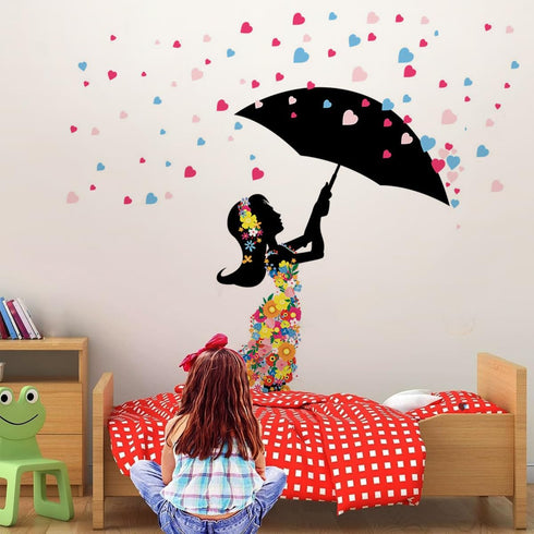 DEKOSH Baby Girl Nursery Decor | Peel & Stick Decorative Wall Decals for Teen Girl Bedroom...