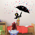 DEKOSH Baby Girl Nursery Decor | Peel & Stick Decorative Wall Decals for Teen Girl Bedroom...