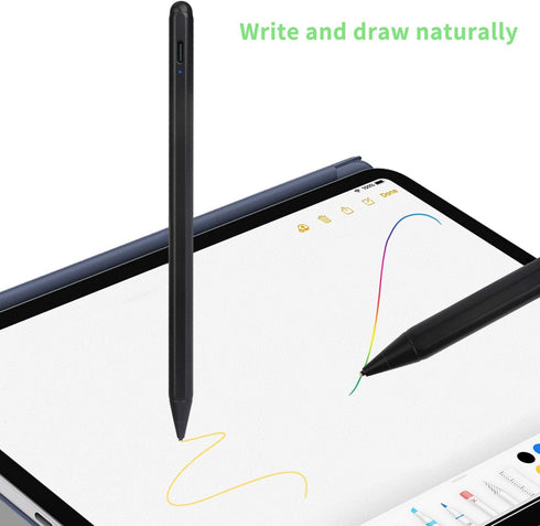 Stylus Pen for Chromebook, Active Capacitive Digital Pencil Compatible with Chromebook Stylus,Good for Sketching and Note-Taking Pens,Black...