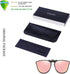 Polarized Clip-on Sunglasses TR90 Frame Flip Up Driving Glasses For Prescription Glasses...
