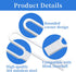 4 PCS Doorbell Key Replacement Tool for Blink Replacement Doorbell Key Reset Key Replacement Part Tool Doorbell Opening Tool for Blink Video Doorb...