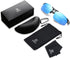 DUCO Mens Sunglasses Polarized Sports Fishing Running Driving Carbon Fiber Sunglasses for Men UV400 Protection DC8277...