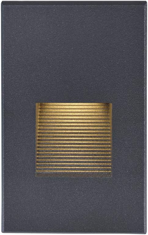NUVO 65/402 LED Step Light, Vertical / 277 Volts, Bronze/Dark...