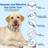 Prong Training Collar for Dogs, Adjustable Dog Pinch Collar with Quick Release Buckle, Dog Collar for Small Medium Large Dogs, Extra 2 Links and C...
